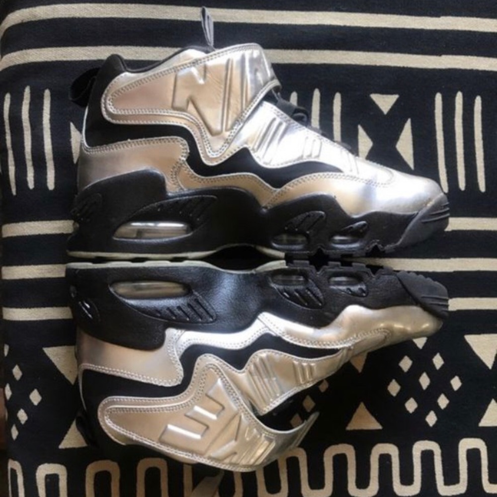 Nike Air Griffey Max 1 Metallic Silver - Picture 6 of 7